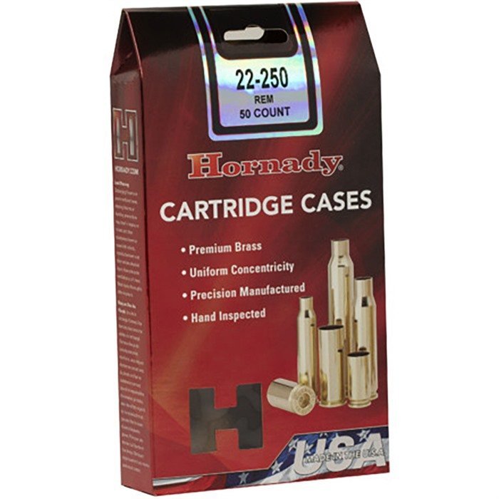 Hornady Rifle Cartridge Cases Unprimed 338 Norma Magnum 50 Pieces