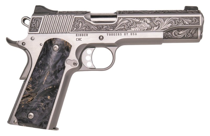 CNC CNCWILDLIFE45 45 ACP Maple Grips Wildlife Pistol