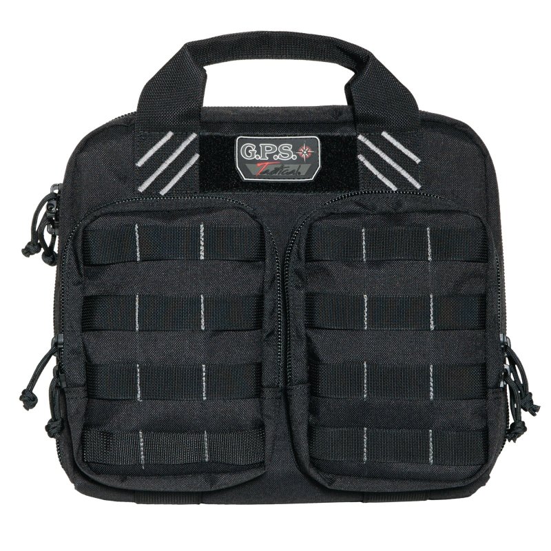 GPS GPS-T1412PCB Double Pistol Case 1000 Capacity Black