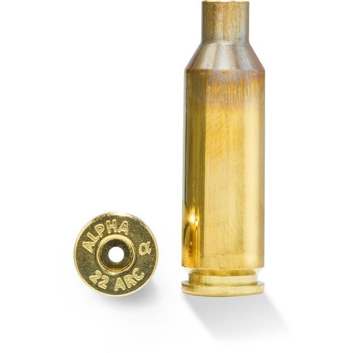 Alpha Munitions AM22ARC 22 ARC Rifle Brass Premium 100 Box
