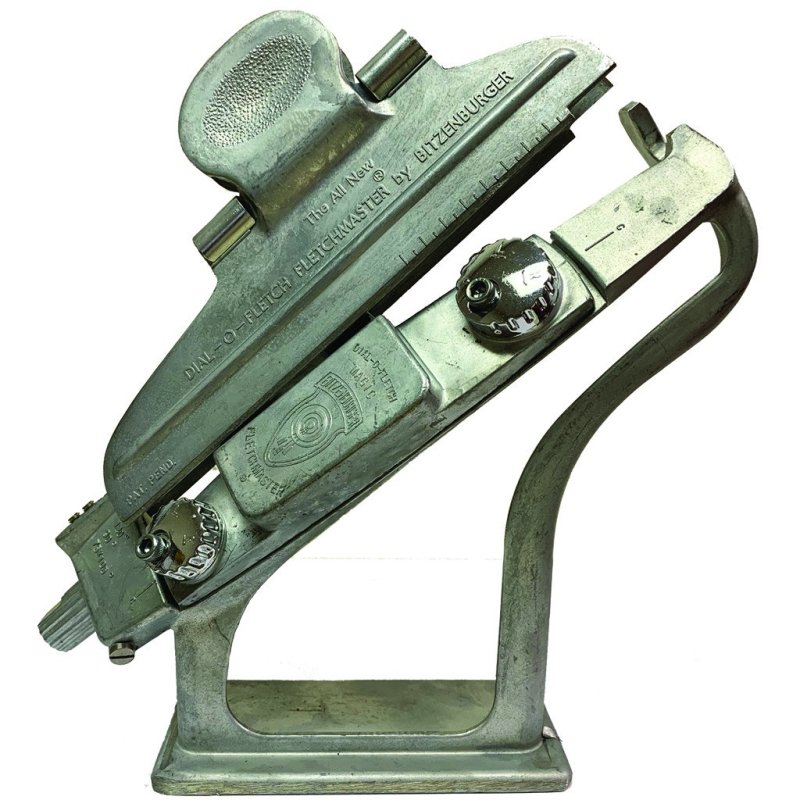 Bitzenburger Fletching Jig Left Wing Model 1004 Silver