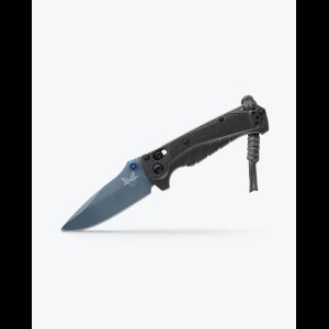 Benchmade Mini Adira, Tempest Gray, Drop-Point, Folding Knife