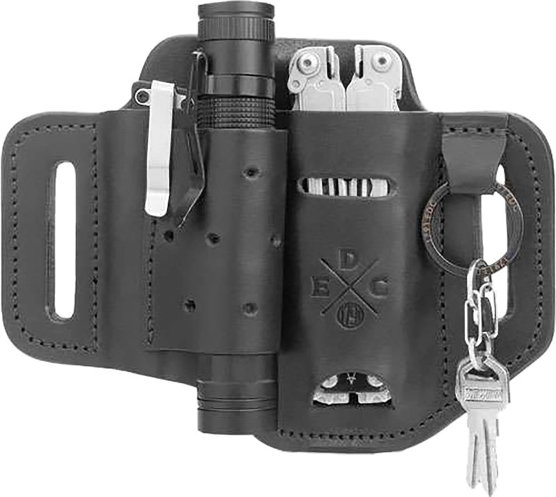 1791 Gunleather Steslfblka EDC Easy Slide OWB Holster Black