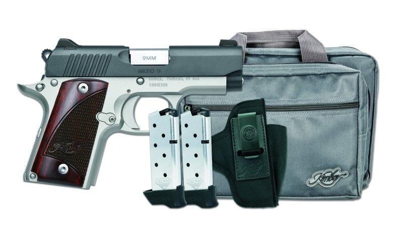 Kimber Micro 9 RTC Black KimPro II 3 Inch Barrel 7 Round Bundle Holster