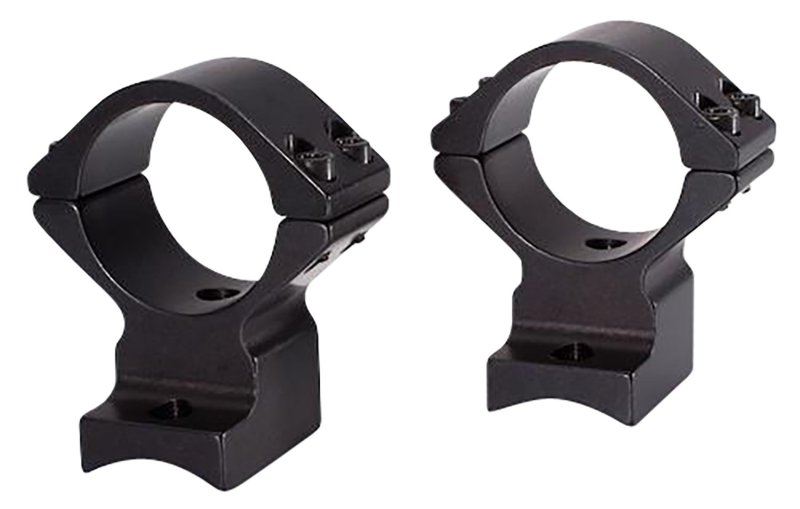 Talley 950700 Remington 700 1-Piece High Base & Ring Set 1 Inch Black