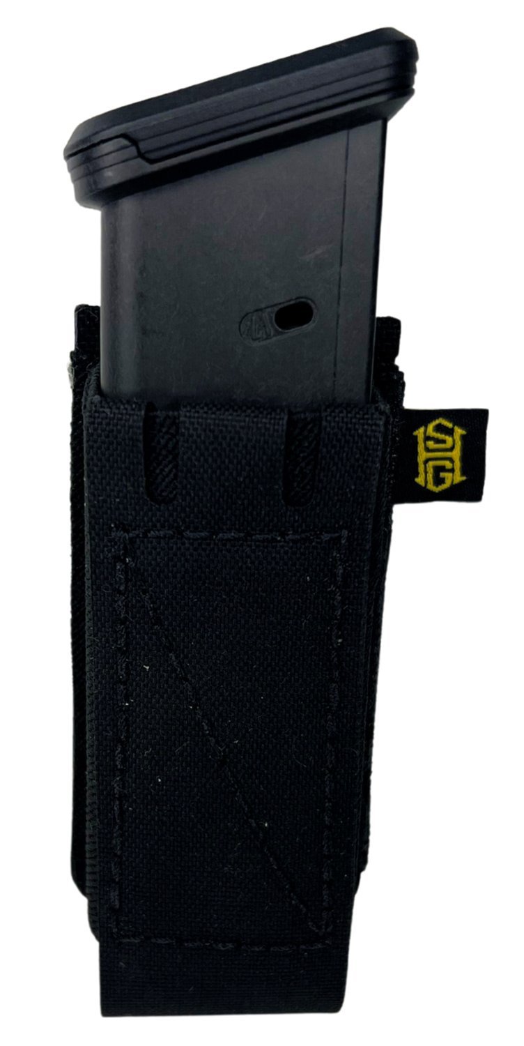 HSGI 22EP00BK EP-P Elastic PST Mag Pouch MOLLE BK