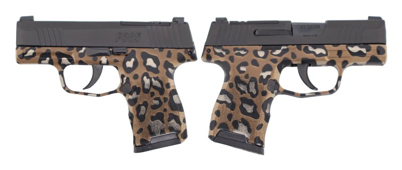SIG Sauer P365 9mm 3.1 In Leopard Print Optic Ready 2x10-Round