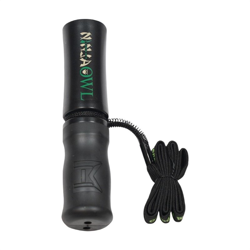 Woodhaven WH220 Ninja Owl Turkey Call, Black Plastic Barrel