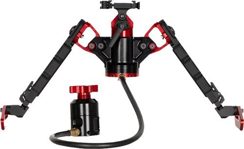 Accu-Tac HYBA0500 Bipod ARCA-Spec Remote Quick-Adjust Black/Red