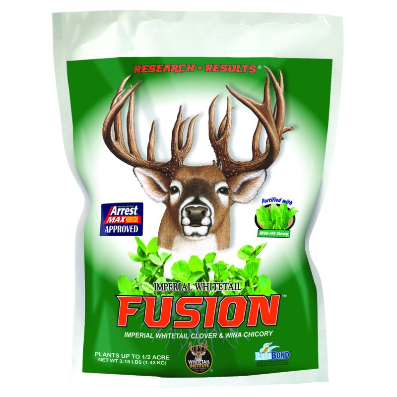 Whitetail Institute FUS315 Fusion Seed 3.15 lb 44% Protein 5-Year Life