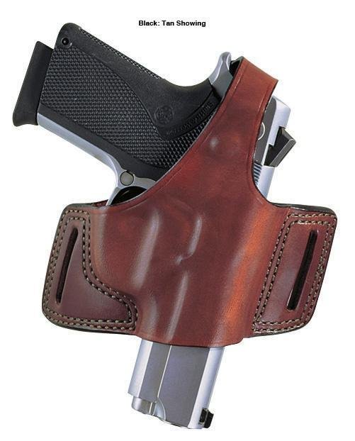 Bianchi Model 5 Black Widow S&W 411 909 910 Right Hand Plain Black Holster