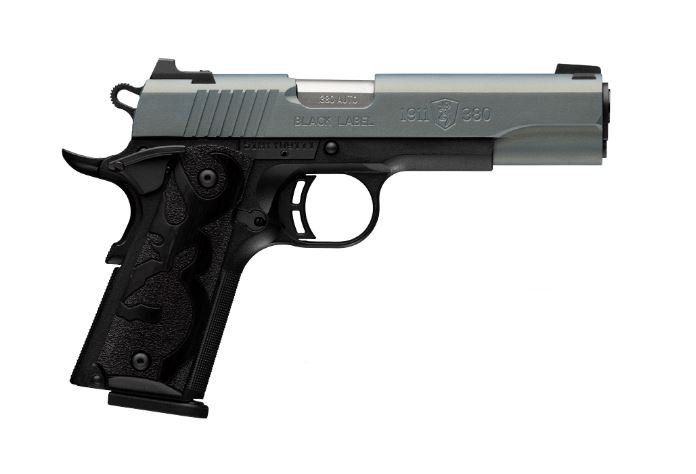2024 SHOT Show 1911-Style 380 ACP Pistol: Lightweight, Cerakote, 8-Rd Mag, Stainless Slide, 3-Dot Sights