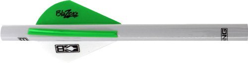 Bohning Blazer QuikFletch Neon Green/White 6 pk. 101001NG