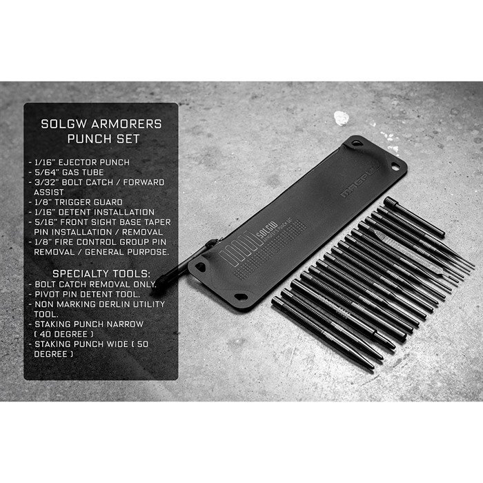 Sons of Liberty Gun Works PUNCHKIT Punch Set Starter/Drive Punches