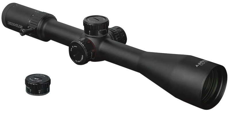 Konus 7295 Eternity 6-24x50mm FFP Scope Red PRS Reticle Waterproof