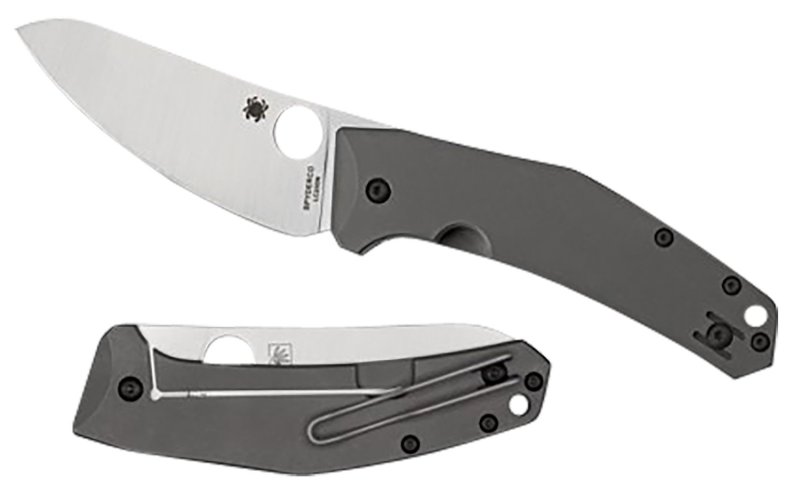 Spyderco C211TIP Spydie Chef Titanium Satin Plain Knife