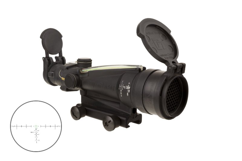 Trijicon TA11MGO-M249 ACOG 3.5x35 Dual Illum 1000yd BDC Black