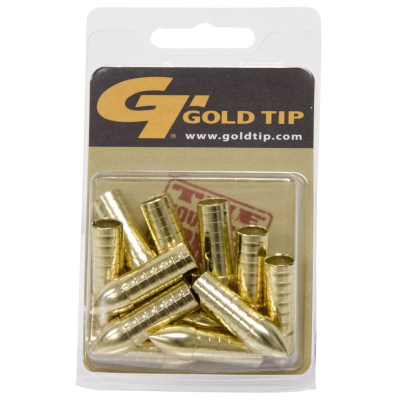 Gold Tip Triple X Glue-In Points 100gr 12-Pack For Carbon Arrows