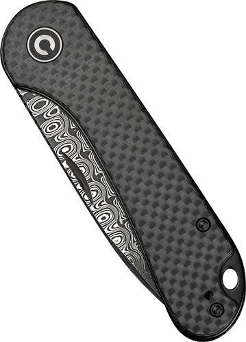 CIVIVI Elementum Damascus Carbon Fiber 2.9 Inch Blade