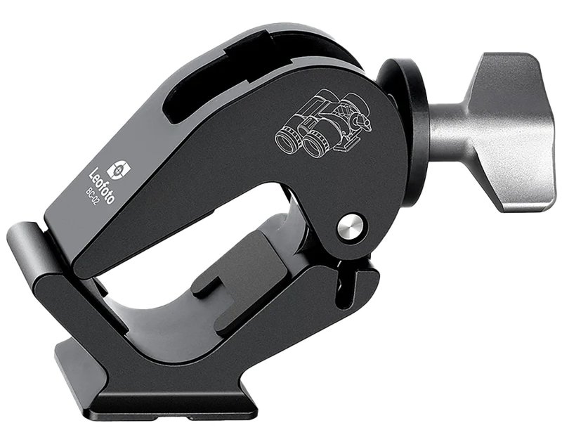 Leofoto BC-02 Binocular Adapter Dovetail Mount Black