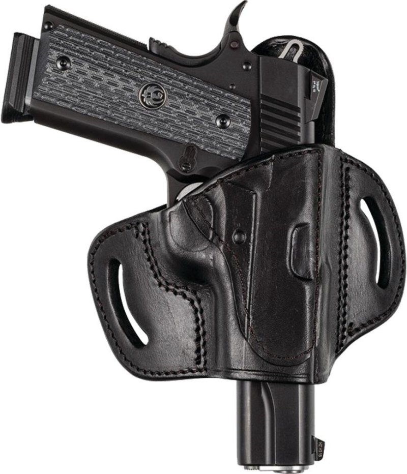 Tagua TX 1836 BH2 Holster, Right Hand, Black Leather, 1911 Models