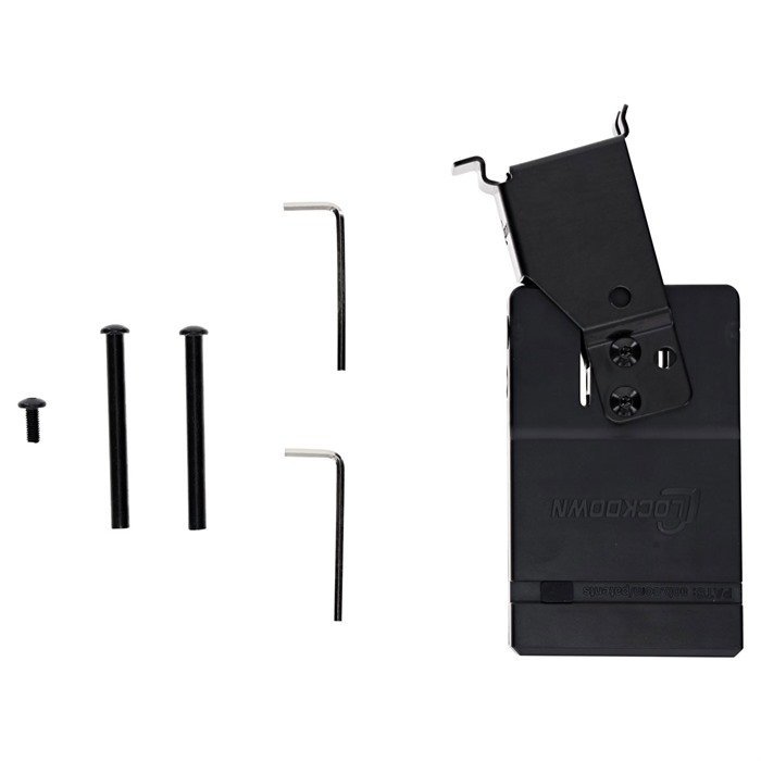 Lockdown 1205003 SecureWall Hanger AR10 Black Finish