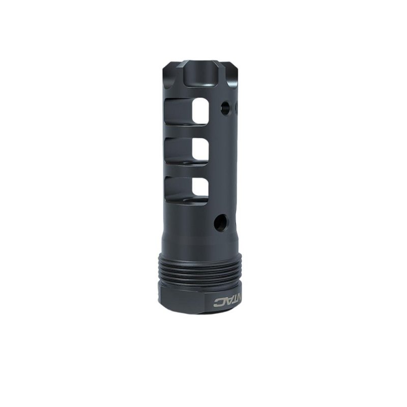Lantac Plan B Full Length Dragon Muzzle Brake 9mm Luger 2.6 1/2x28