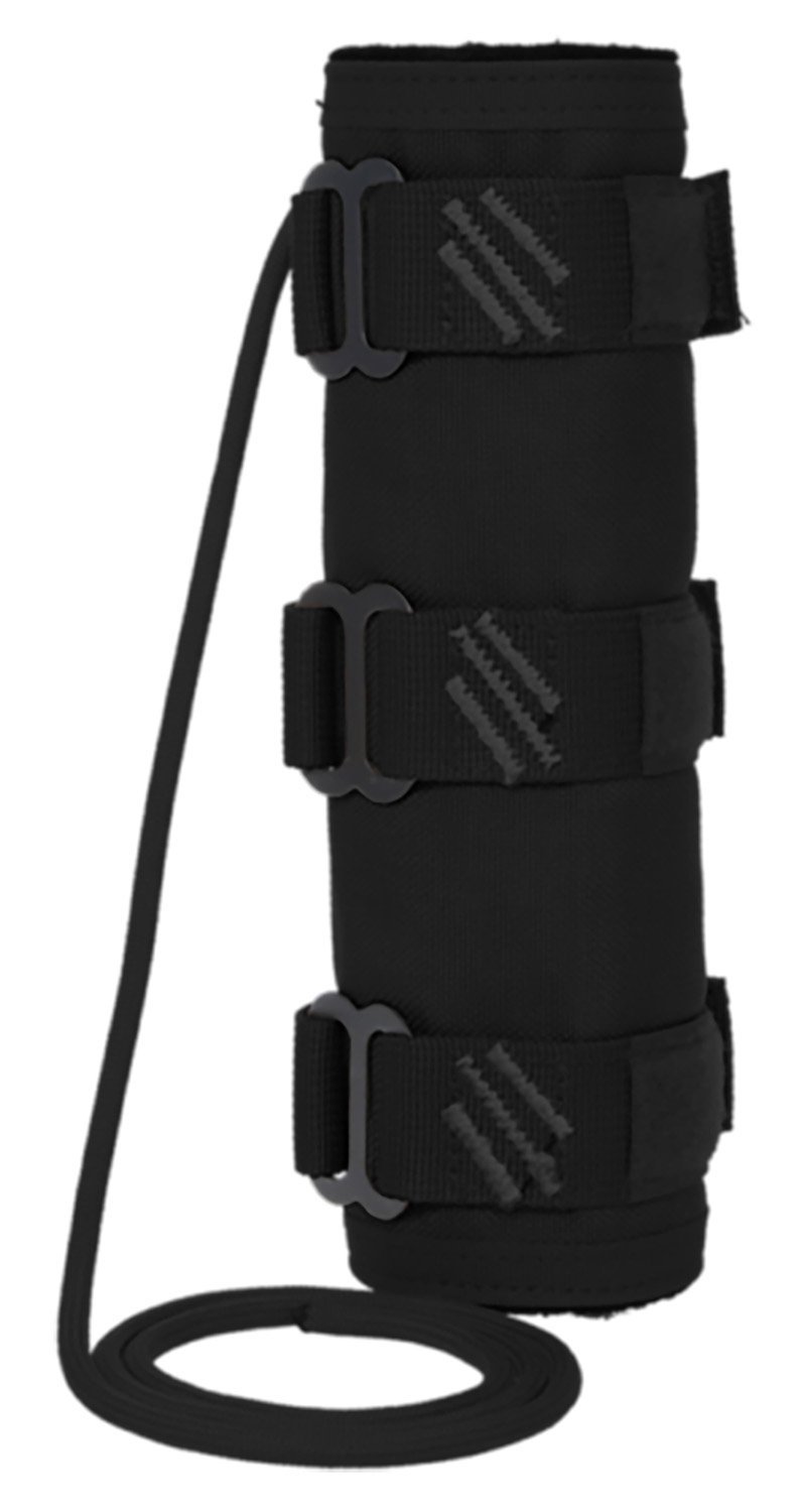 GSM Outdoors GPS-T800-75B 7.5in Black Suppressor Cover Tactical