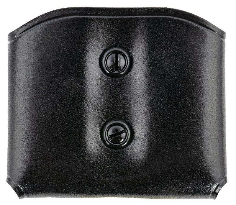 Galco DMC22B Double Mag Carrier Black Leather Belt Loop 1.5-1.75"
