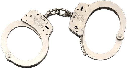 Smith & Wesson 350103 100 Nickel Steel Handcuffs