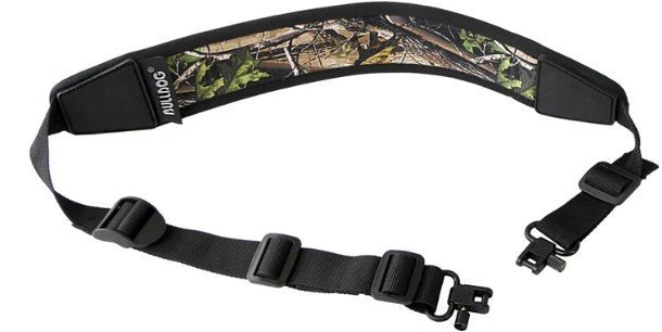Bulldog BD838 Neoprene Rifle Sling with Locking Swivels Camo