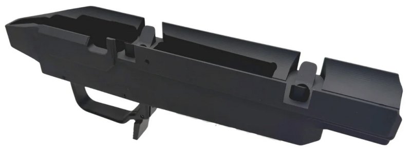 Grayboe ALRUGLA Ruger Gen2 LA Universal Mini Chassis Black AICS