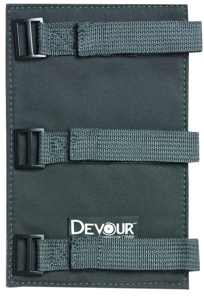 Banish 6179 Devour Suppressor Cover 7" Black Non-Slip Heat Protection