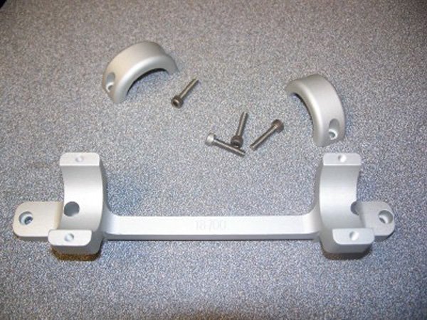 DNZ Products Game Reaper 17700 Scope Mount Remington 700 1" High Silver