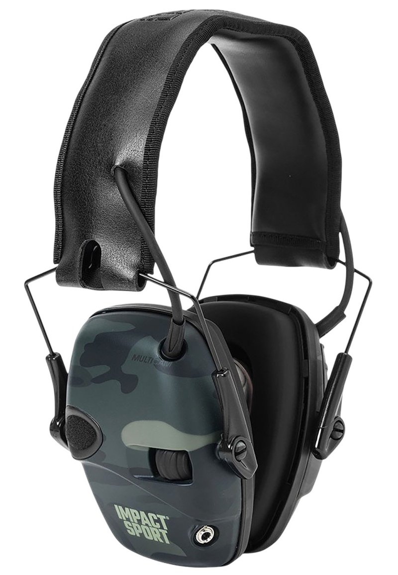 Howard Leight R-02527 NRR 22 4X Amplification Folding MultiCam Black