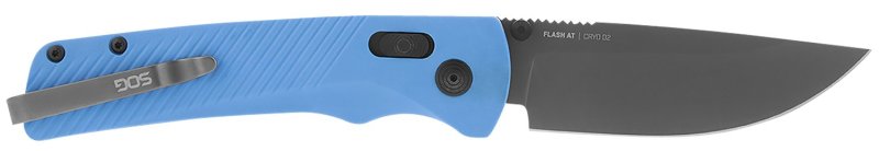 S.o.g Sog-11-18-03 Flash At 3.45" Folding Plain Ti