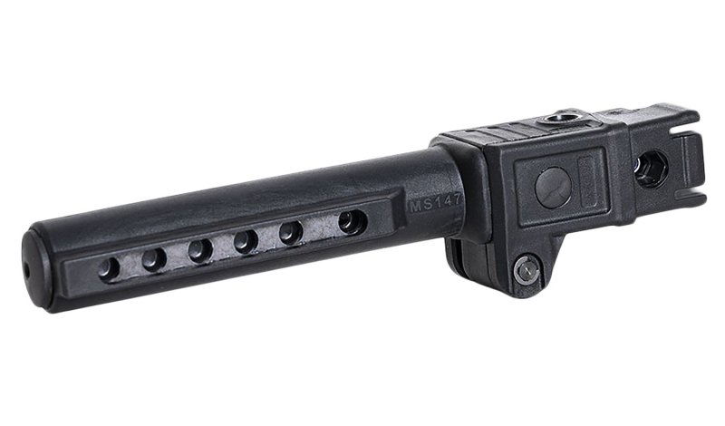NcSTAR VG147 Folding Mil-Spec Buffer Tube Black QD Sling Mounts