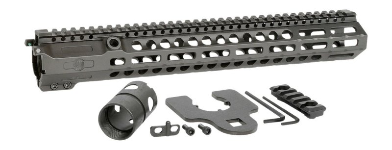Midwest MI CRMHD 308L 15 MLOK Rail Tactical Black