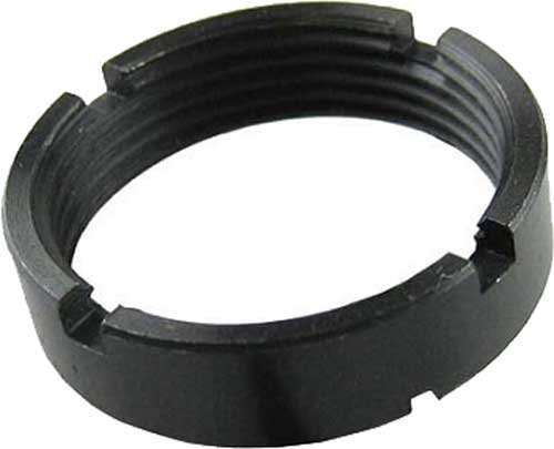 J&E Machine Tech TS-ABT8 AR-15 Mil-Spec Castle Nut Steel Black