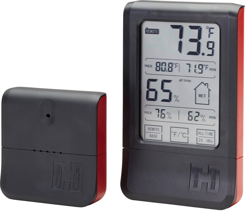 Hornady 95907 Wireless Hygrometer for Gun Safes Touchscreen Display