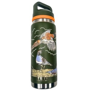 YETI Rambler 26oz Bottle C Chug Upland Bird Olive