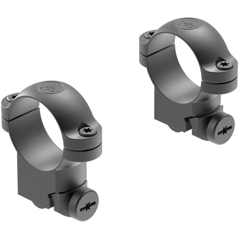 Leupold Ruger M77 1" Med Steel Scope Ring Matte Black