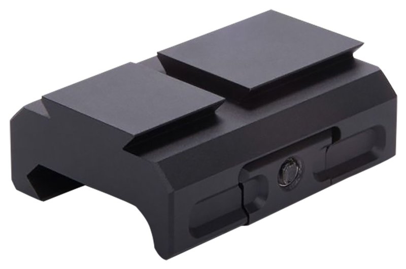 Viridian 9820028 RFX45 Low Mount Adapter Black Anodized 6061-T6 Aluminum