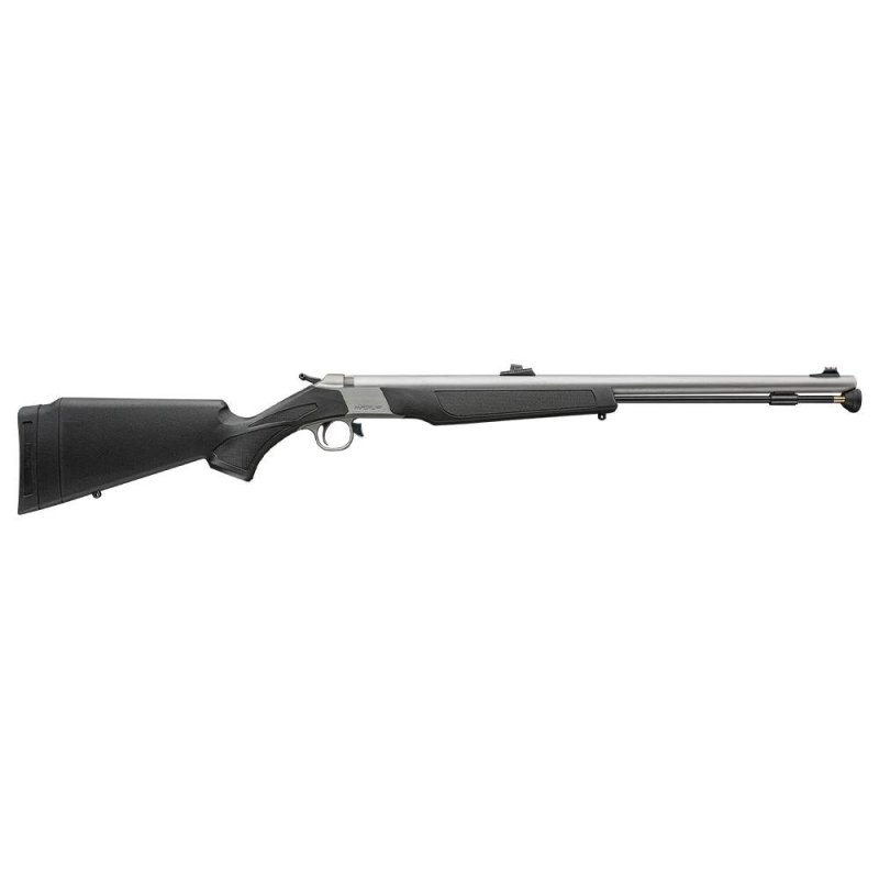 CVA Wolf V2 .50 Caliber 24 In Stainless Black Stock PR2117S