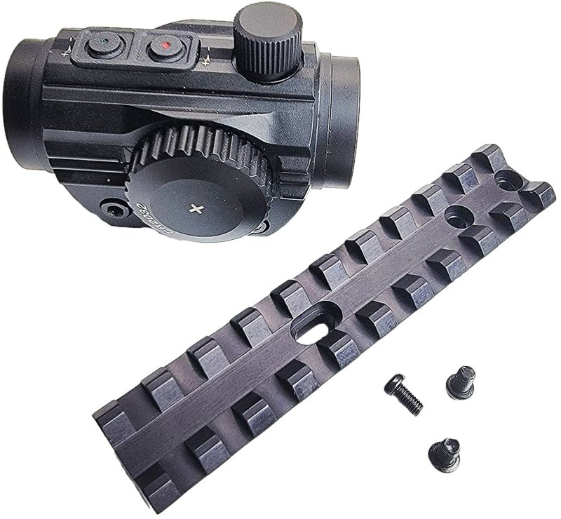 Crickett KSA00425-PAL Pistol Picatinny Scope Mount Kit Matte Black 4.125"