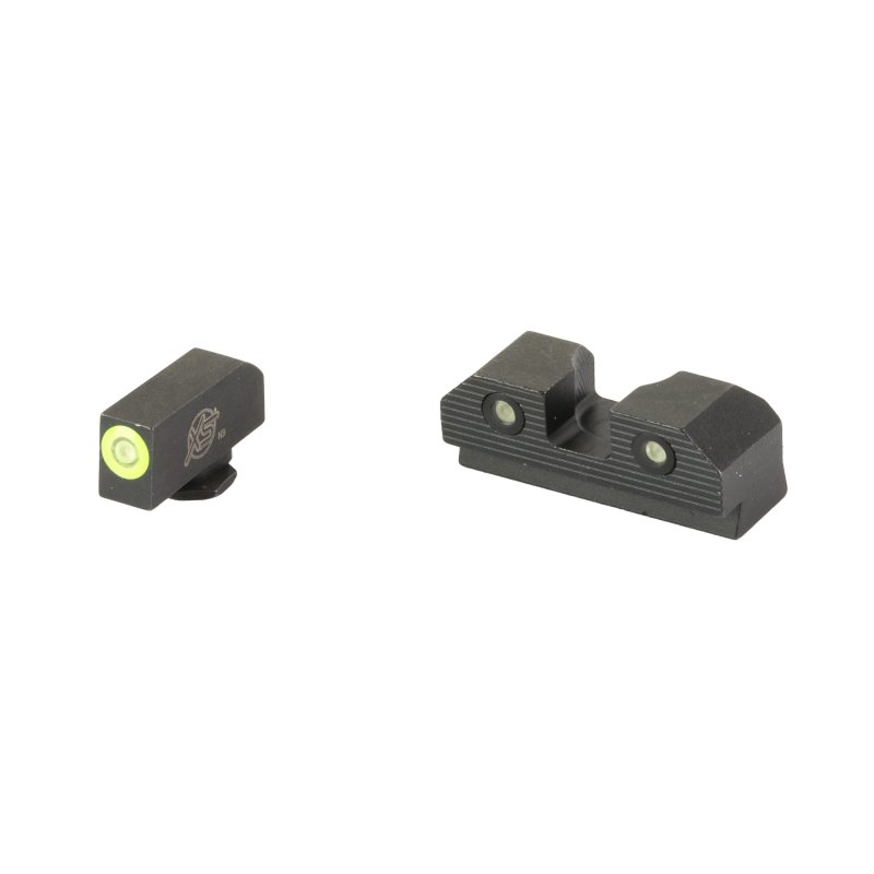 XS Sights GLR201P6G R3D 2.0 Night Sights Glock Green Tritium Set