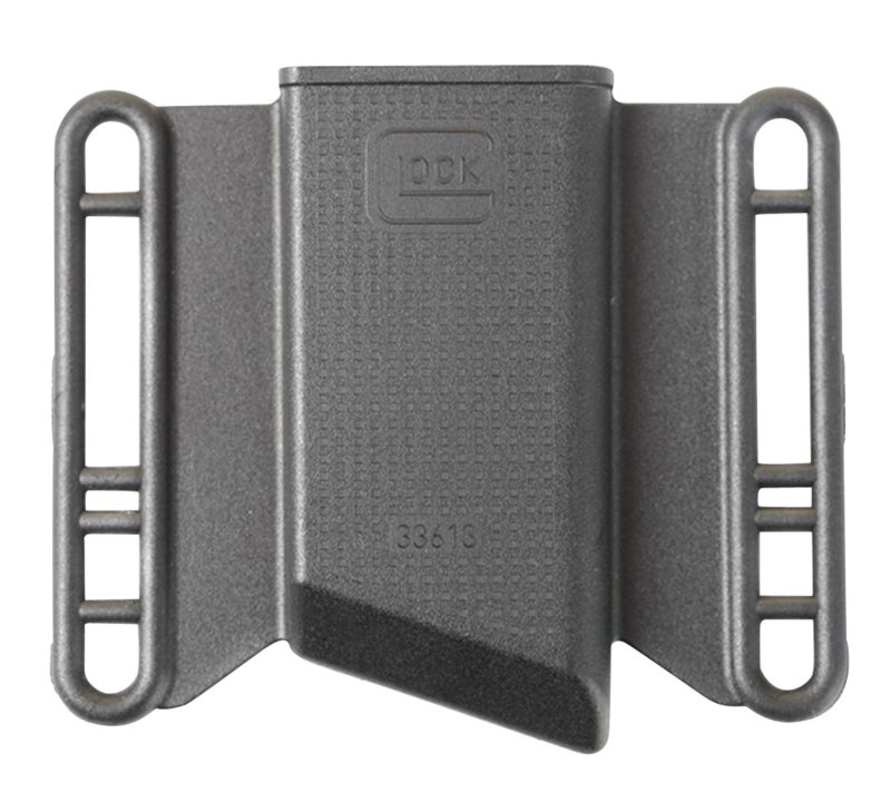 Glock MP033613 Mag Pouch OWB Black Polymer Belt Slide Mount Up To 2.25...