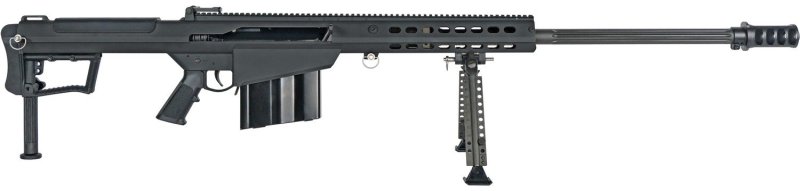 Barrett M107A1 .50 BMG 29 In 11rd Fluted Barrel Picatinny Rail M-LOK Black