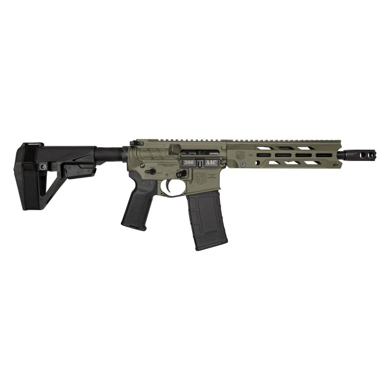 Diamondback DB15 OBSIDIAN 300 BLK 30+1 10.5 Chrome-Moly OG Green Cerakote