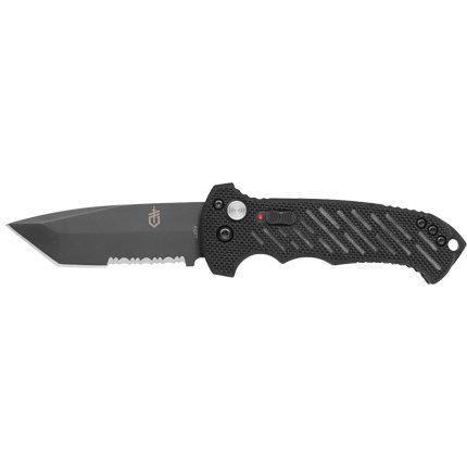 Gerber 06 Auto G10 Tanto Serrated Knife Model 30-000193